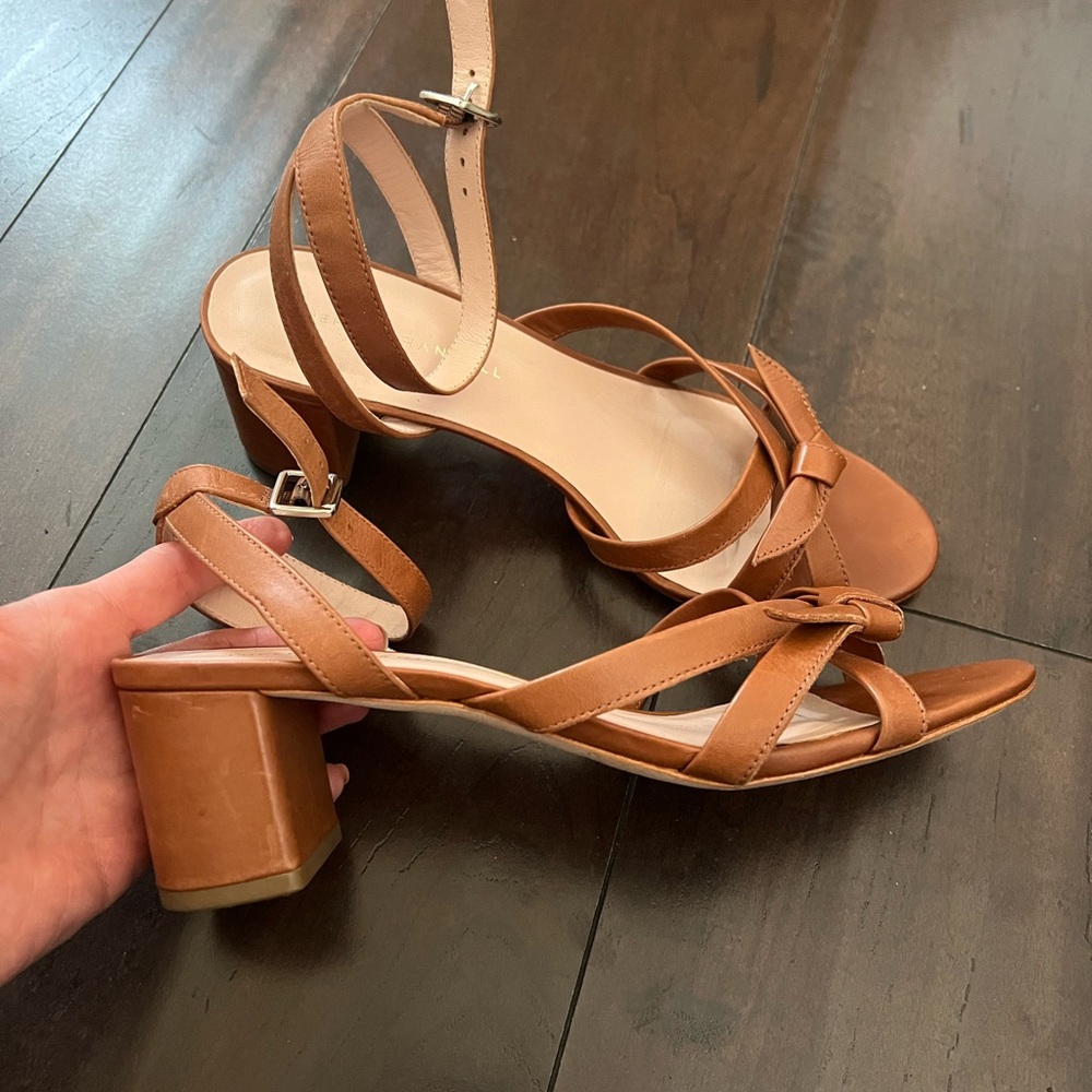 Loeffler Randall Women's Brown Strappy Sandals - Picture 2 of 5
